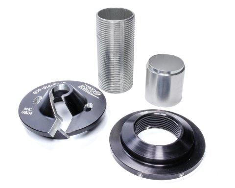 Coil-Over Kit - 5 in OD Spring - 2 in Shock - 5 in Sleeve - Aluminum - Black / Clear Anodized - QA1 Shocks - Kit