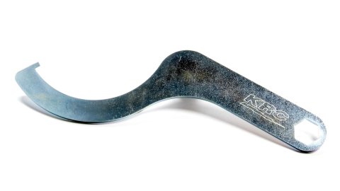 Spanner Wrench - 5 in Coil-Over - Steel - Zinc Oxide - Each
