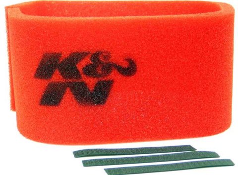Air Filter Wrap - Reusable - 1 x 48 in Rectangle - 7 in Tall - Foam - Red - Each