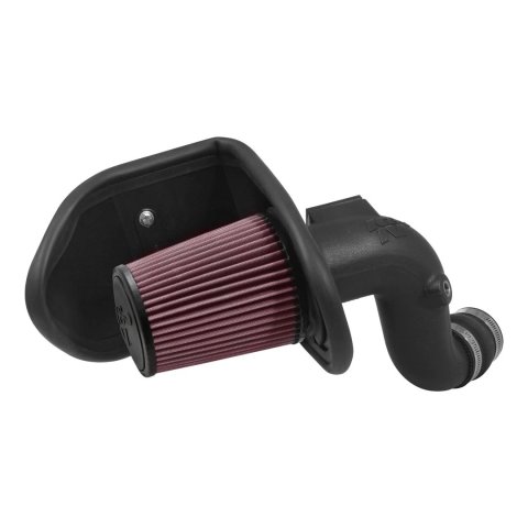 Air Induction System - 63 Series AirCharger - Reusable Oiled Filter - Plastic - Black - GM L4 2.0L - Chevy Malibu 2016-17 - Kit