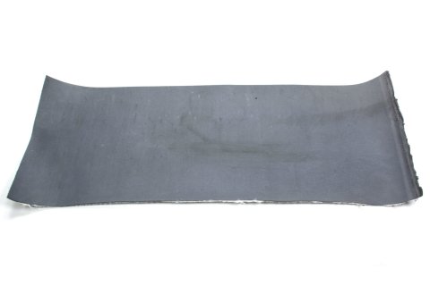 Heat Barrier - 12 x 30 in - Silicone Backing - Fiberglass Cloth - Gray - Each