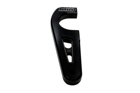 Steering Arm - Passenger Side - 3-1/4 in Bolt Span - Aluminum - Black Anodized - Sprint Car - Each