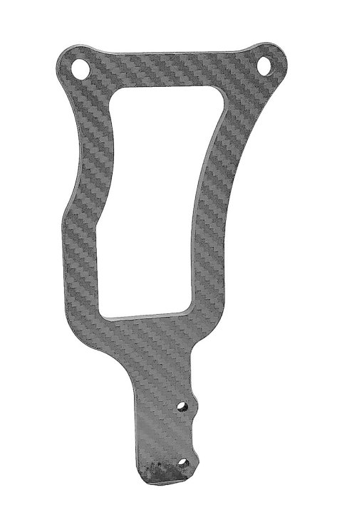 Fuel Block Mounting Bracket - Master Cylinder Mount - Carbon Fiber - Natural - Each