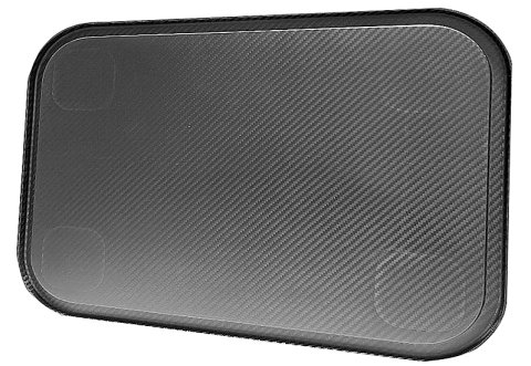 Sprint Car Air Box Base - 19.25 x 14 in Rectangle - Carbon Fiber - Natural - K&N / Walker Air Box - Each