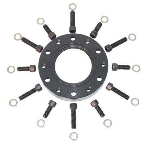 Torque Tube Brace - Hardware Included - Aluminum - Black Anodized - Each