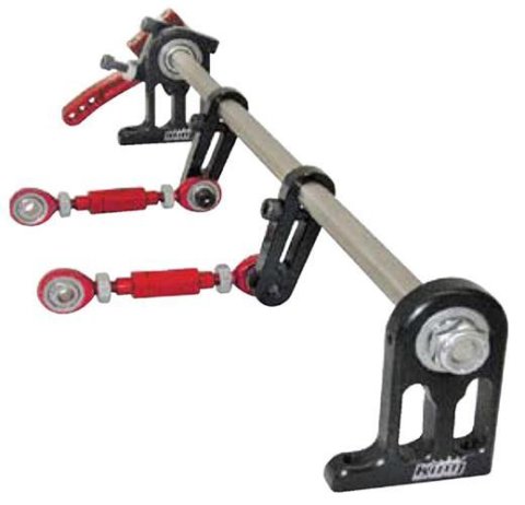 Throttle Linkage - Cross Shaft - Brackets / Hardware / Linkage / Rod Ends - Aluminum - Black Anodized - Sprint Car - Kit