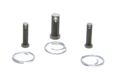 Top Wing Pin - Quick Pin - Wing Tree - 0.25 in OD - Clips - Titanium - Natural - Sprint Car - Kit