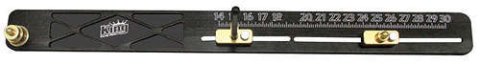 Suspension Tube Ruler - Aluminum - Black Anodized - Kit