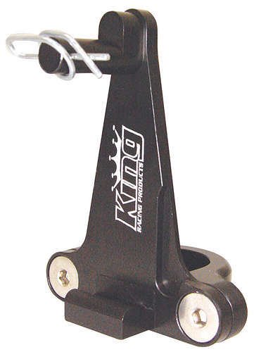 Transponder Mount - Quick Release - Aluminum - Black Anodized - 1 in Tube Mount - Each