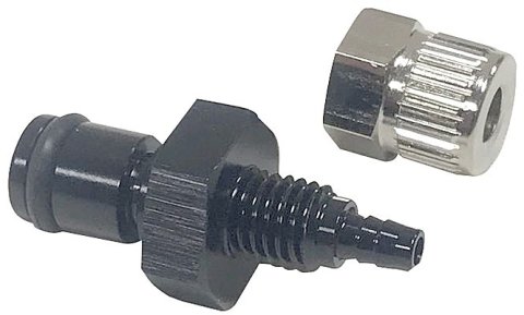 Tire Pressure Relief Valve - Replacement - Aluminum - Black Anodized - Automatic Tire Pressure Relief Kits - Each