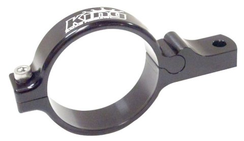Fuel Filter Clamp - Aluminum - Black Anodized - King Racing Products Fuel Filter - Each