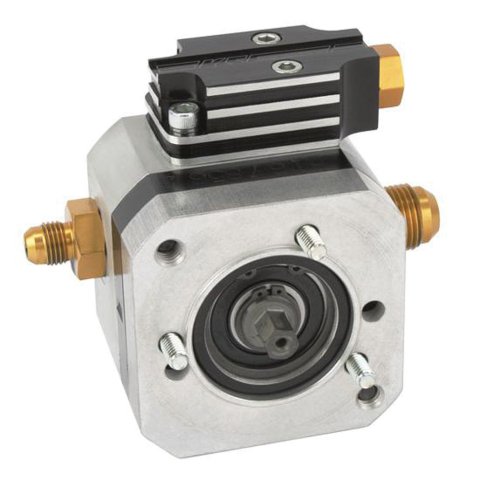 Power Steering Pump - Cam Drive - Aluminum - Black Anodized - Fontana Midgets - Each