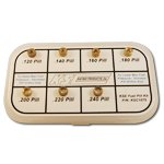 Bypass Pill Kit - 0.120 to 0.240 in ID - Fuel Valve Spring - Brass - Kit