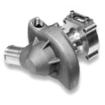 Water Pump - Mechanical - Crank Driven - Aluminum - Clear Anodized / Natural - Midget / Sprint Car - Each