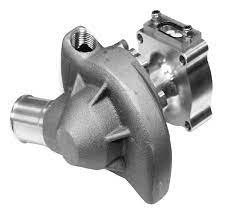 Water Pump - HD - Mechanical - Crank Driven - Aluminum - Natural - Sprint Car - Each