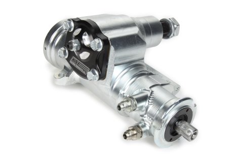 Steering Box - Power - Sportsman 700 Series - Lightweight - 3-Bolt - 3/4 in 30 Spline - 6 to 1 Ratio - 0.185 in Valve - Iron - Natural - Universal - Each