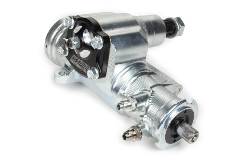 Steering Box - Power - Sportsman 700 Series - Lightweight - 3-Bolt - 3/4 in 30 Spline - 6 to 1 Ratio - 0.210 in Valve - Iron - Natural - Universal - Each
