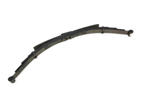 Leaf Spring - Multi-Leaf - 5.000 in Arch - 200 lb/in Spring Rate - 2750-2850 lb Car Weight - Steel - Black Paint - Chrysler Style - Each
