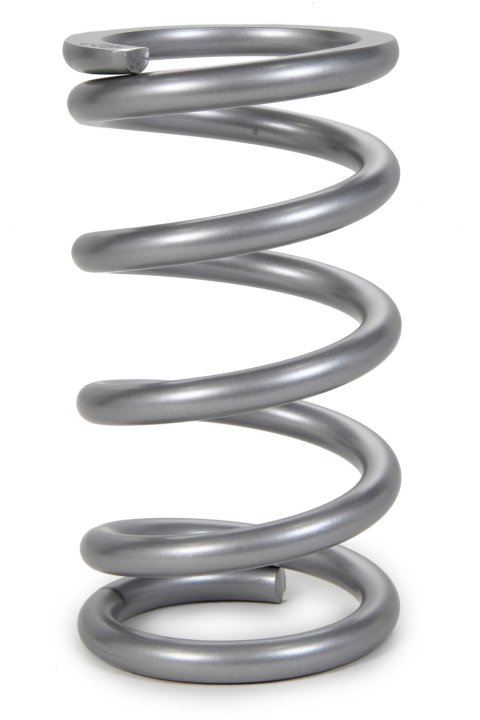 Coil Spring - Elite Series - Conventional - 5 in OD - 9.5 in Length - 300 lb/in Spring Rate - Front - Steel - Silver Powder Coat - Each