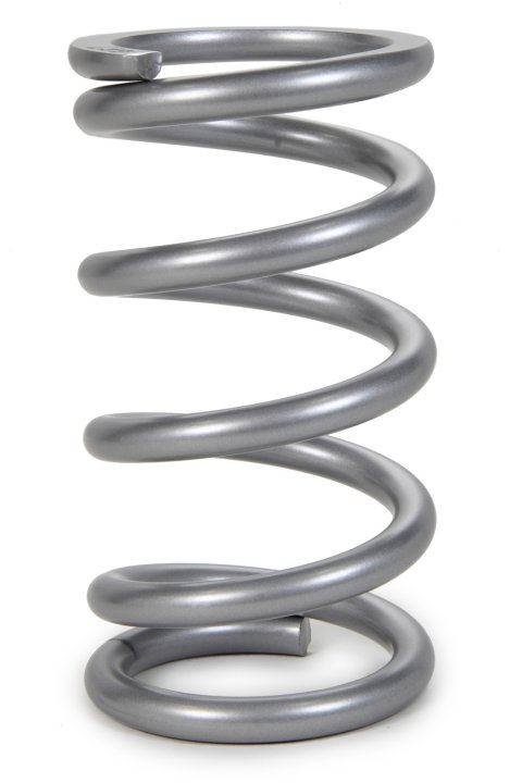 Coil Spring - Elite Series - Conventional - 5 in OD - 9.5 in Length - 500 lb/in Spring Rate - Front - Steel - Silver Powder Coat - Each