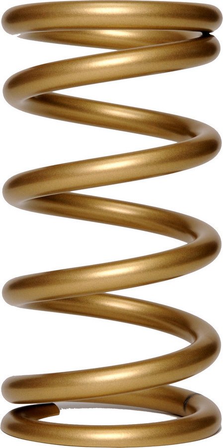 Coil Spring - Gold Series - Conventional - 5 in OD - 9.5 in Length - 750 lb/in Spring Rate - Front - Steel - Gold Powder Coat - Each