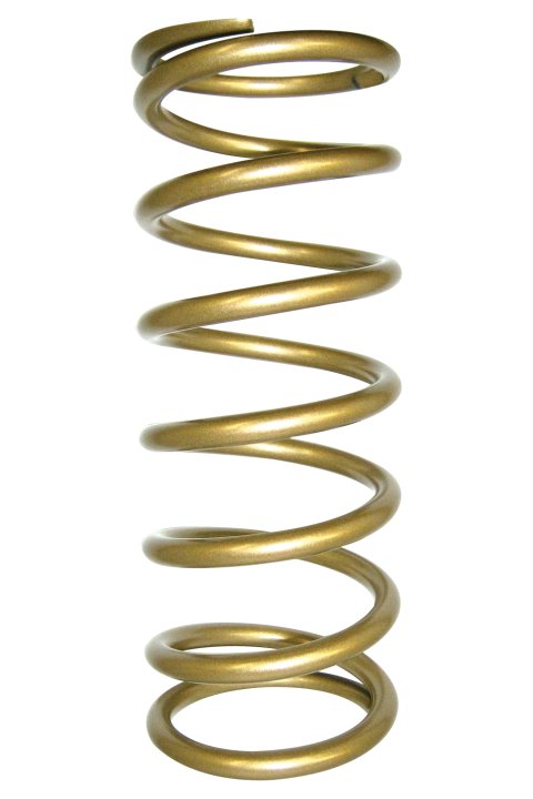 Coil Spring - Gold Series - Conventional - 5.5 in OD - 8.5 in Length - 1200 lb/in Spring Rate - Front - Steel - Gold Powder Coat - Each