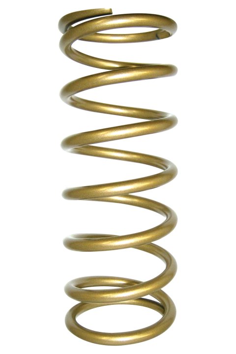 Coil Spring - Gold Series - Conventional - 5.5 in OD - 8.5 in Length - 700 lb/in Spring Rate - Front - Steel - Gold Powder Coat - Each