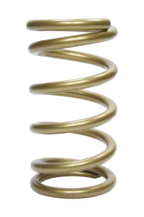 Coil Spring - Gold Series - Conventional - 5 in OD - 14 in Length - 250 lb/in Spring Rate - Rear - Steel - Gold Powder Coat - Each