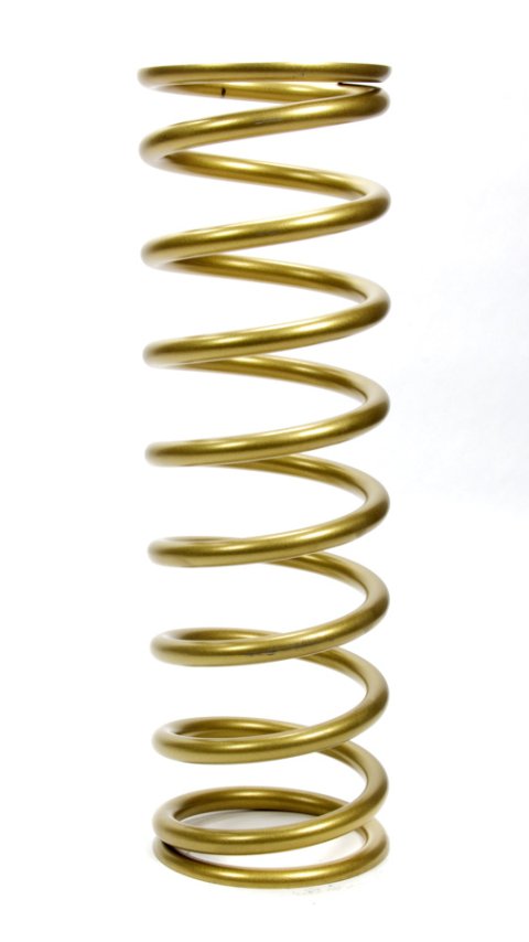 Coil Spring - Gold Series - Conventional - 5 in OD - 16 in Length - 300 lb/in Spring Rate - Rear - Steel - Gold Powder Coat - Each