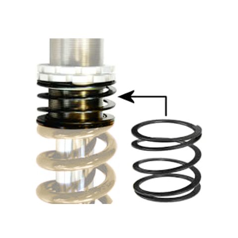 Coil Spring - Take Up - 2.5 ID - 7 in Length - Steel - Gray Powder Coat - Each