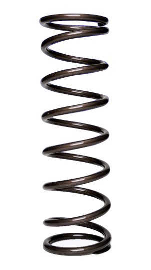 Coil Spring - High Travel - Coil-Over - 1.9 in ID - 10 in Length - 120 lb/in Spring Rate - Steel - Gray Powder Coat - Each
