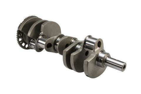 Crankshaft - Voodoo - 4.000 in Stroke - Internal Balance - Forged Steel - 2-Piece Seal - GM LS-Series - Each