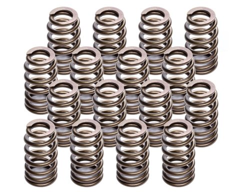 Valve Spring - Ovate Beehive Spring - 313 lb/in Spring Rate - 1.140 in Coil Bind - 1.290 in OD - Set of 16