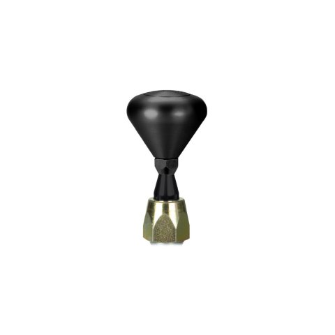 Shifter - Electronic Sport - Automatic - Floor Mount - 4 in Stick - Black Mushroom Knob - 6L80 - Kit