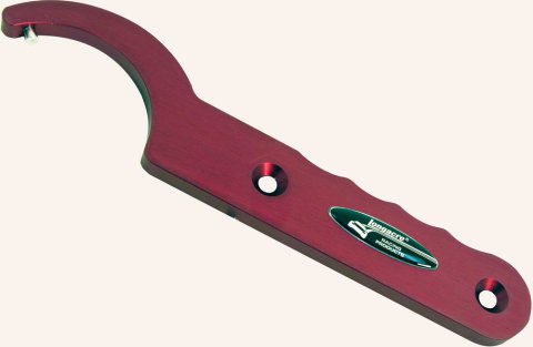 Spanner Wrench - Coil-Over - Aluminum - Red Anodized - Each