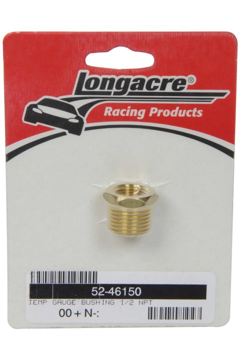 Fitting - Adapter - Straight - 5/8-18 in Female to 1/2 in NPT Male - Brass - Natural - Each