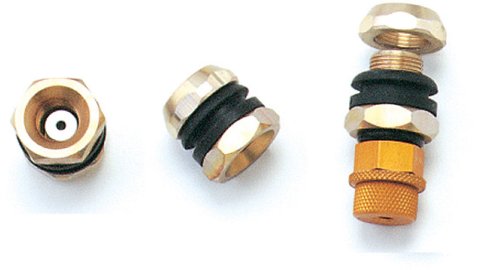 Tire Pressure Relief Valve Adapter - 5/8 in - Aluminum - Longacre Tire Pressure Relief Valve to Quick Change - Set of 4