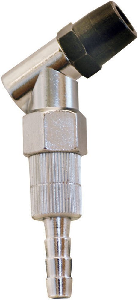 Tire Chuck - Angle Style - Swivel - 1/4 in Hose Barb - Steel - Each