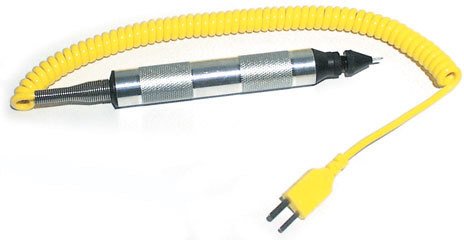 Pyrometer Probe - Coil Cord - Adjustable Depth - 500 Degree Max - Longacre Pyrometers - Each