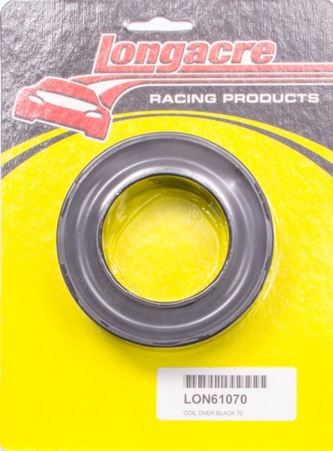 Spring Rubber - Hard - 2.5 to 2.625 in Springs - 0.75 in Height - Polyurethane - Black - Each
