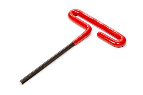 Allen Wrench - T-Handle - 5/32 in Hex - Rubber / Steel - Red / Black Oxide - Each