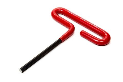 Allen Wrench - T-Handle - 7/32 in Hex - Rubber / Steel - Red / Black Oxide - Each
