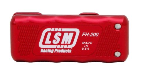 Feeler Gauge Holder - Dual - Aluminum - Red Anodized - Each