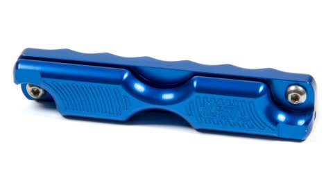 Feeler Gauge Holder - Dual - Aluminum - Blue Anodized - Each