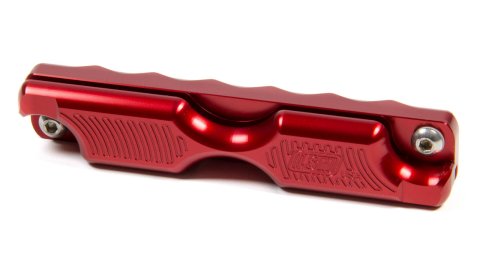 Feeler Gauge Holder - Dual - Aluminum - Red Anodized - Each