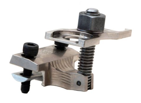 Valve Spring Compressor - Head-On - Shaft Mount - Aluminum - Natural - GM LS-Series / Mopar V10 - Kit