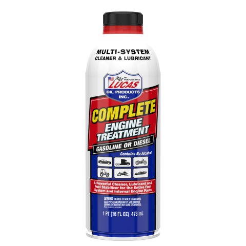 Fuel Additive - Complete Engine Treatment - System Cleaner - Corrosion Inhibitor - Lubricant - 16.0 oz Bottle - Diesel / Gas / Motor Oil - Each