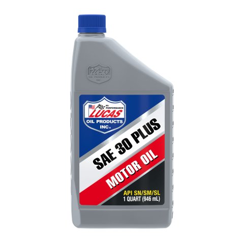 Motor Oil - 30 WT Plus - 30W - Conventional - 1 qt Bottle - Each