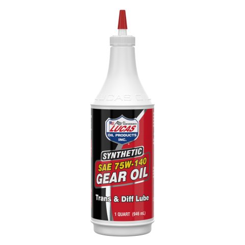 Gear Oil - 75W140 - Limited Slip Additive - Synthetic - 1 qt Bottle - Each