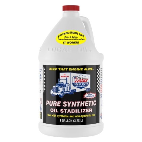 Motor Oil Additive - Pure Synthetic Oil Stabilizer - Synthetic - 1 gal Jug - Each